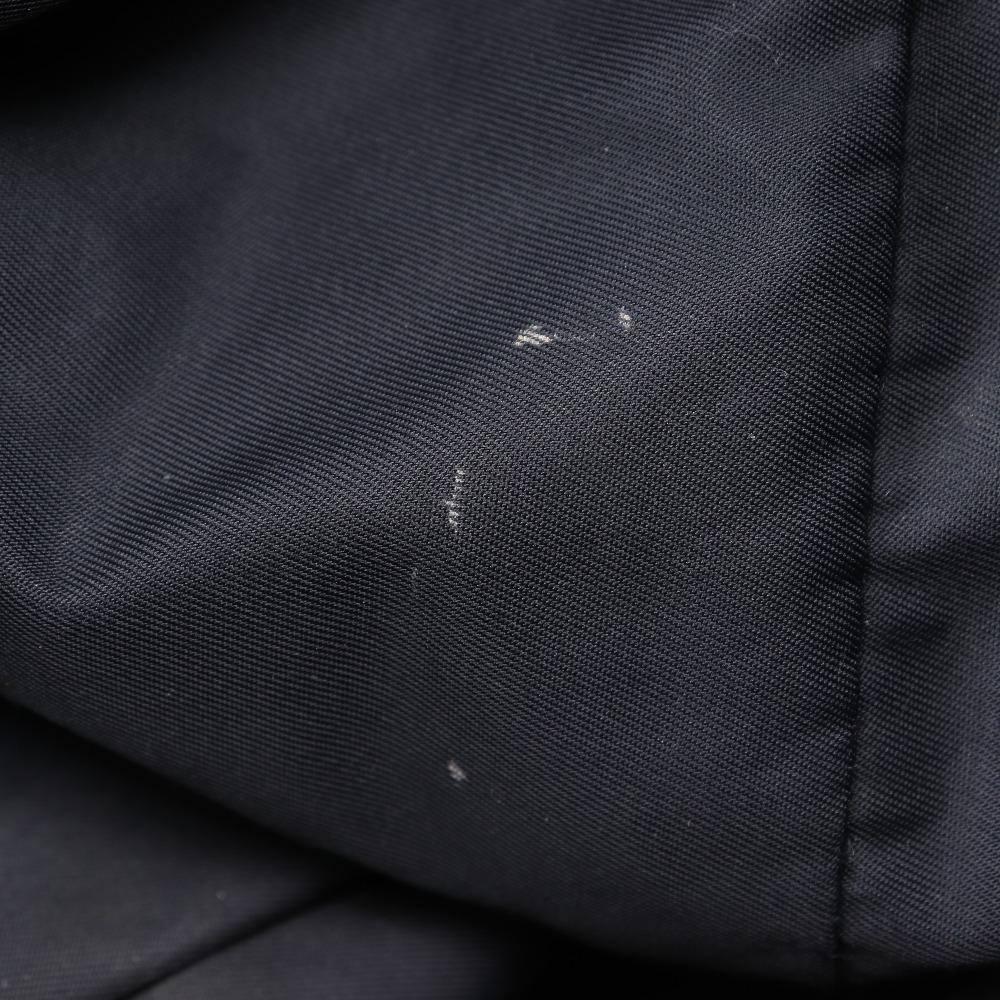 CHANEL Tote MM Tote Bag A15991 New travel line black Nylon canvas Women Used