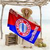 Bayern Munich Customize Your Name Beach Towel Soft Durable Quick-Dry Perfect for Traveling Yoga Camping and Swimming