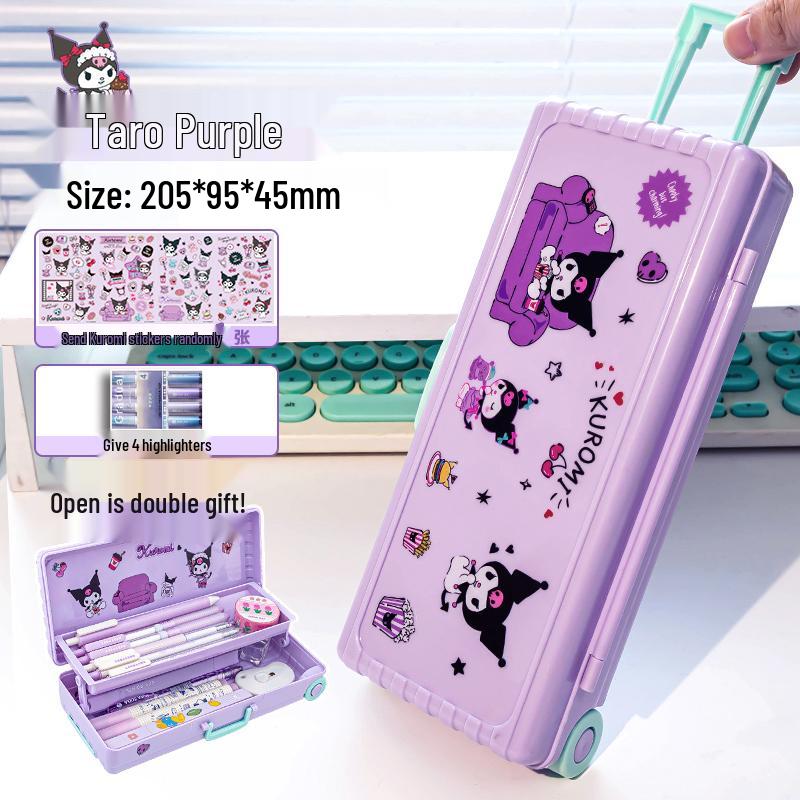 Estuche de Lápices de Dibujos Animados Lindo para Estudiantes de Primaria