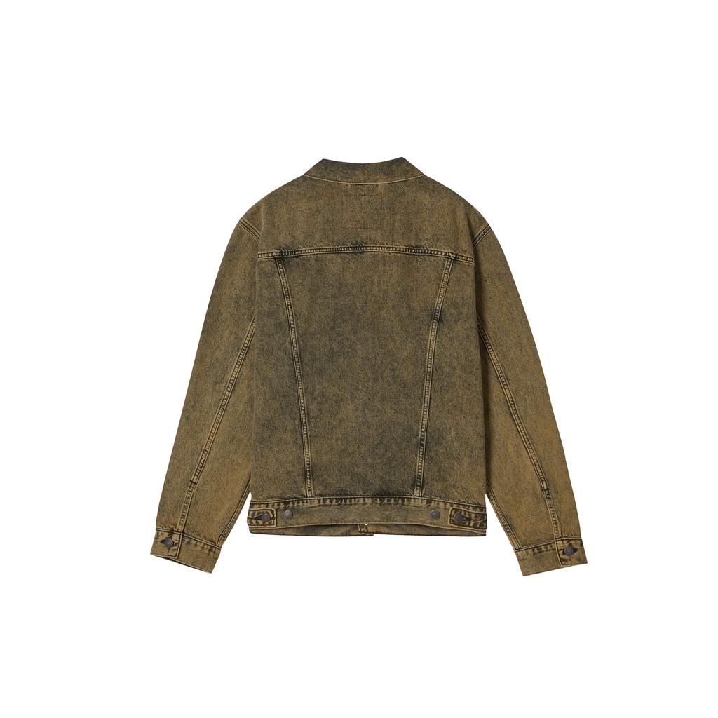 Levis Vintage Wash Zniszczona Luźny Krój Styl City Boy Oversize Kurtka Klasyczny Jeansowy Płaszcz Kurtki Unisex 72334-0783