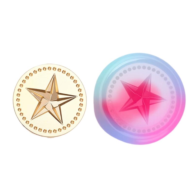 Pendant Series Sealing Waxed Stamp Brass Head Crown Wax Seal Stamp for Invitation Card Scrapbooking Decorations