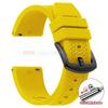 20/22/24mm for Rolex Rubber Strap for Omega Universal Men Silicone Watch Band for Seiko Quick Release Sport Waterproof Wristband
