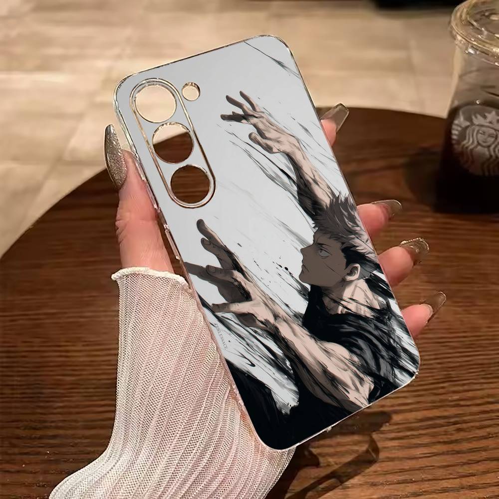

Anime main characters-Yuji Itadori Clear Phone Case for Samsung Galaxy A71, A70, A52, A51, A40, A30 Samsung a10