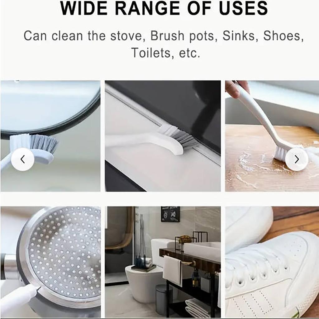 Household Corner Brush Long Handle Bristles Kitchen Utensils Pots And Bowls Brush Bathroom Tiles To Clean The Brush.