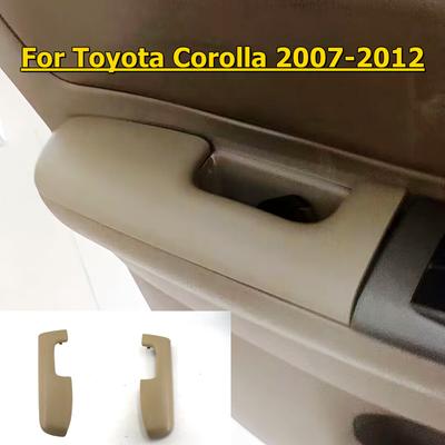 Beige Inner Door Armrest Panel Replace Cover Trim For Toyota Corolla 2007-2012