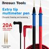 BRESUN 1000V 20A Super Conducting Multimeter Lead For Digital Current Voltage Probe Needle Tip Test Lead Wire Pen Cable Tools