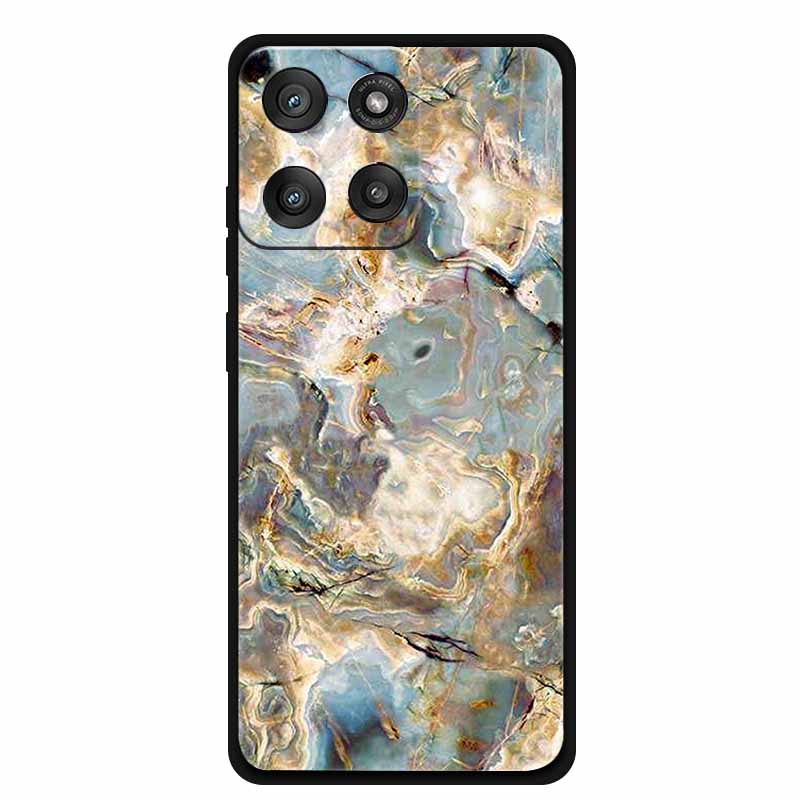For Motorola Edge 60 Stylus Case Marble Painted Silicone Back Cover Case for Edge 60 Stylus Case Back Coque Edge 60 Stylus Cases