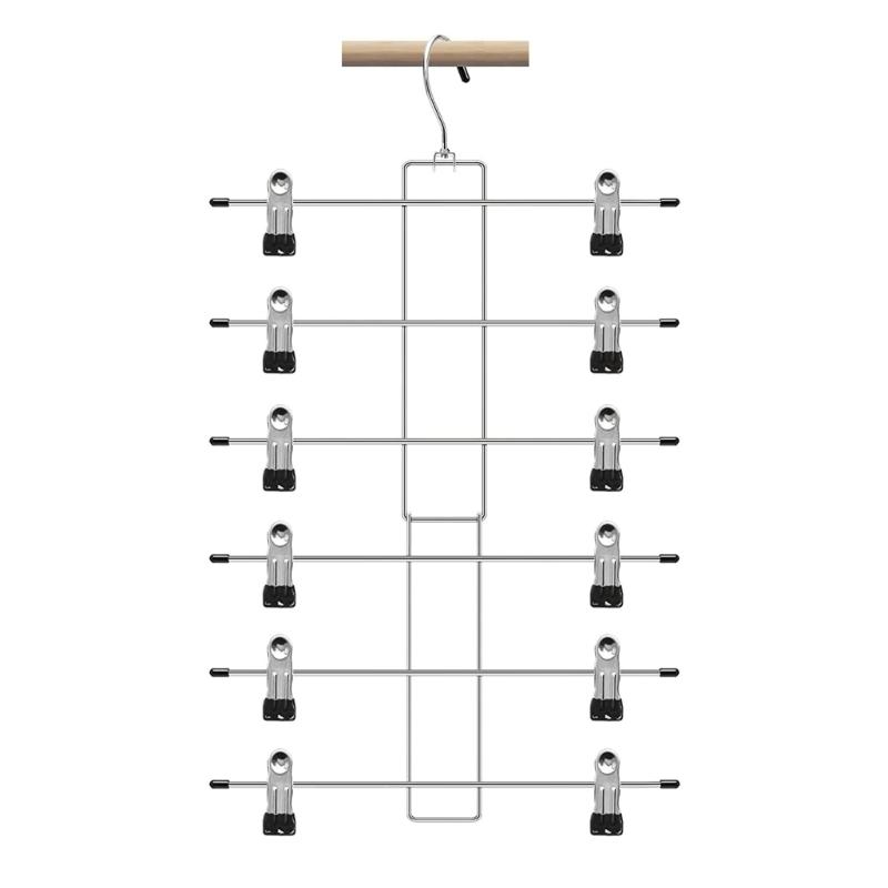 

Women s Closet Skirt and Pant Storage Set Clothing Storage Organizers Rack Space Saving Household Clothes Hanger 1