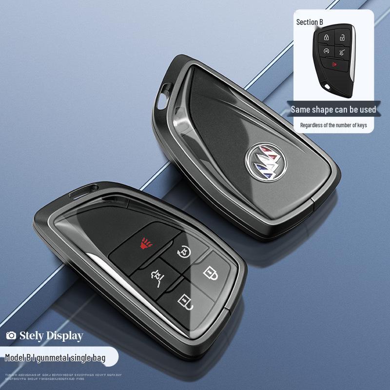 2022 Buick Key Cover for GL8, Envision, E YueS, LaCrosse, and Ankeqi Models – Car Key Shell Case