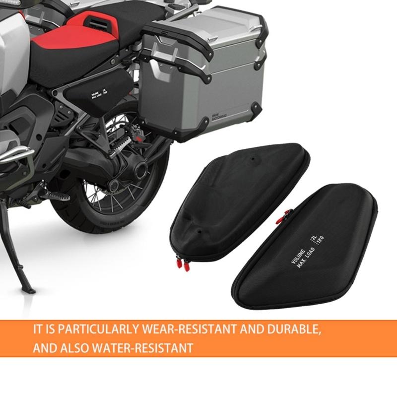 Wasserdichte Motorrad-Seiten-Aufbewahrungstasche Sicheres Befestigungsdesign Reflektierende Sicherheit Für R1300GS Tägliches Fahren