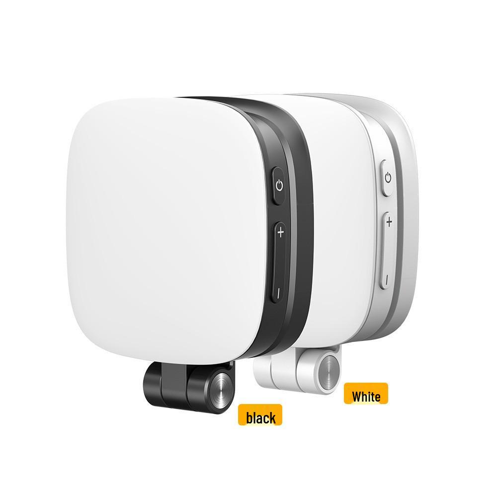 Portable Magnetic Selfie and Streaming Light with Built-in Makeup Mirror