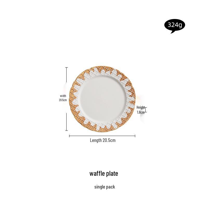 

Стильный ретро керамический набор чашка и тарелка: Идеально для кофе, завтрака, чая или десерта.