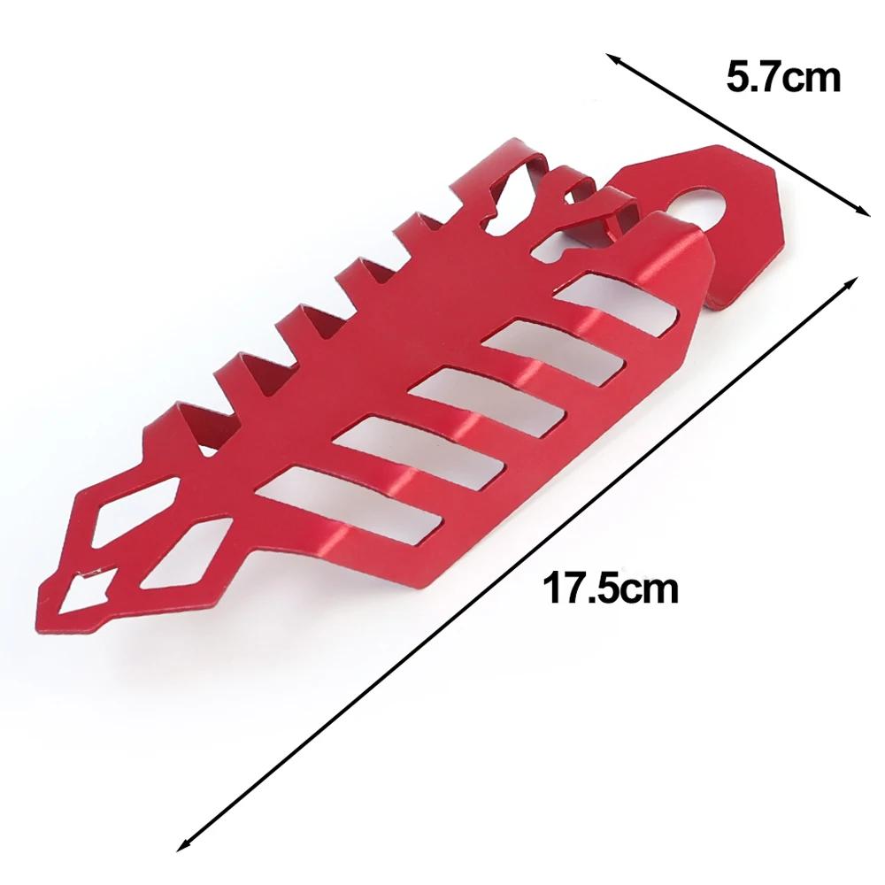 Motorrad Stoßdämpfer Schutzhülle Vorderradgabel Dekoabdeckung Motorrad Offroad Stoßdämpfer Modifikationszubehör