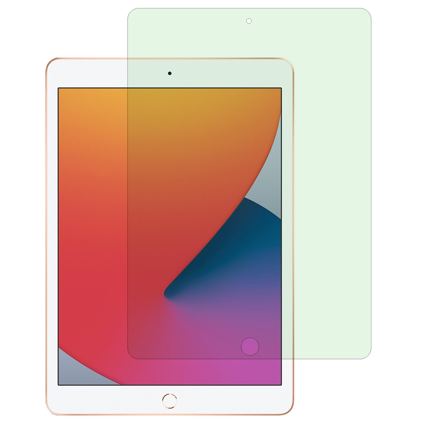 

Захисна плівка для екрана для iPad 10.2 (2021 рік)/(2020)/(2019 р) Захисна плівка для планшета із загартованого скла 0,3 мм із дугоподібним краєм, захист очей від зеленого світла Type A