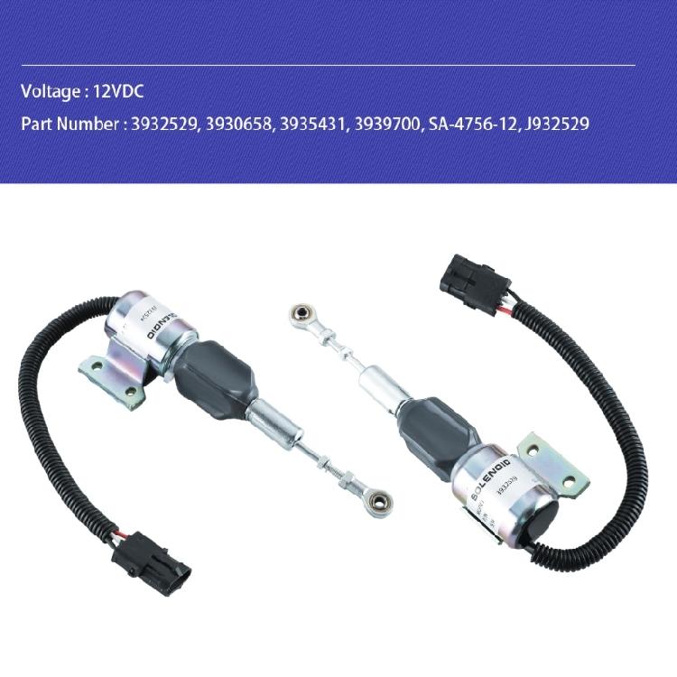 3932529 Fuel Shut Off Solenoid for 5.9L 5.9L R130 R170 3930658 3935431 3939700