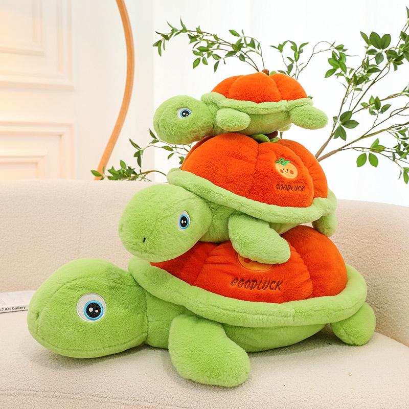 Tortoise Plush Toy Pp Cotton Sea Turtle Doll Soft Pillow Bedtime Companion Decor