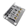 60mm Guitar Roller Saddle Bridge Fixed Hardtail Saddle Bridge Top Load Tailpiece