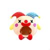 Soft Clown Costume Headpiece Red Nose Polka Dot Dressup Item
