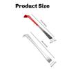 2PCS Pry Bar Scraper Nail Puller  Stainless Steel Flat Crowbar Angled Edge Pry Bar For Pulling And Scraping Tool