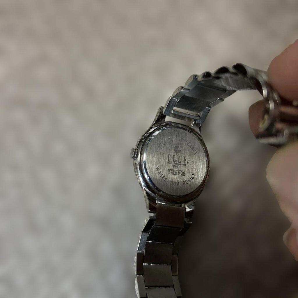 Used  ELLE  Quartz  Wristwatch  Men's  With 3 Hands Not Operational Due To Dead Battery