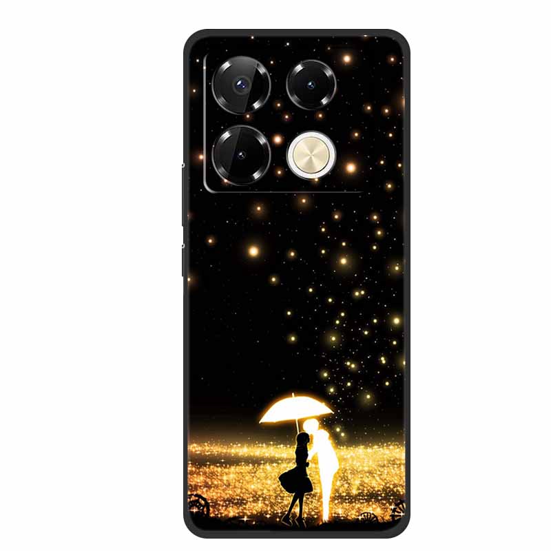 Case For Infinix Note 40 Pro 4G TPU Soft Silicone Back Cover for Infinix Note40 Phone Cases X6850 X6853 Original Colorful Capa