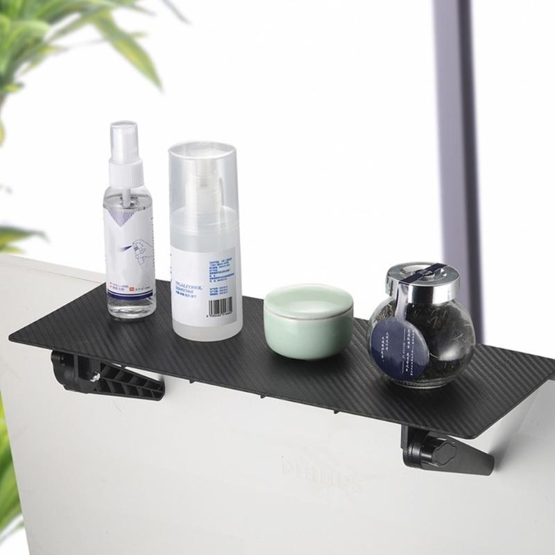 Screen Top Storage Shelfs Adjustable Monitors Storage Rack Computer Desktop Display Stand Routers Storage Rack