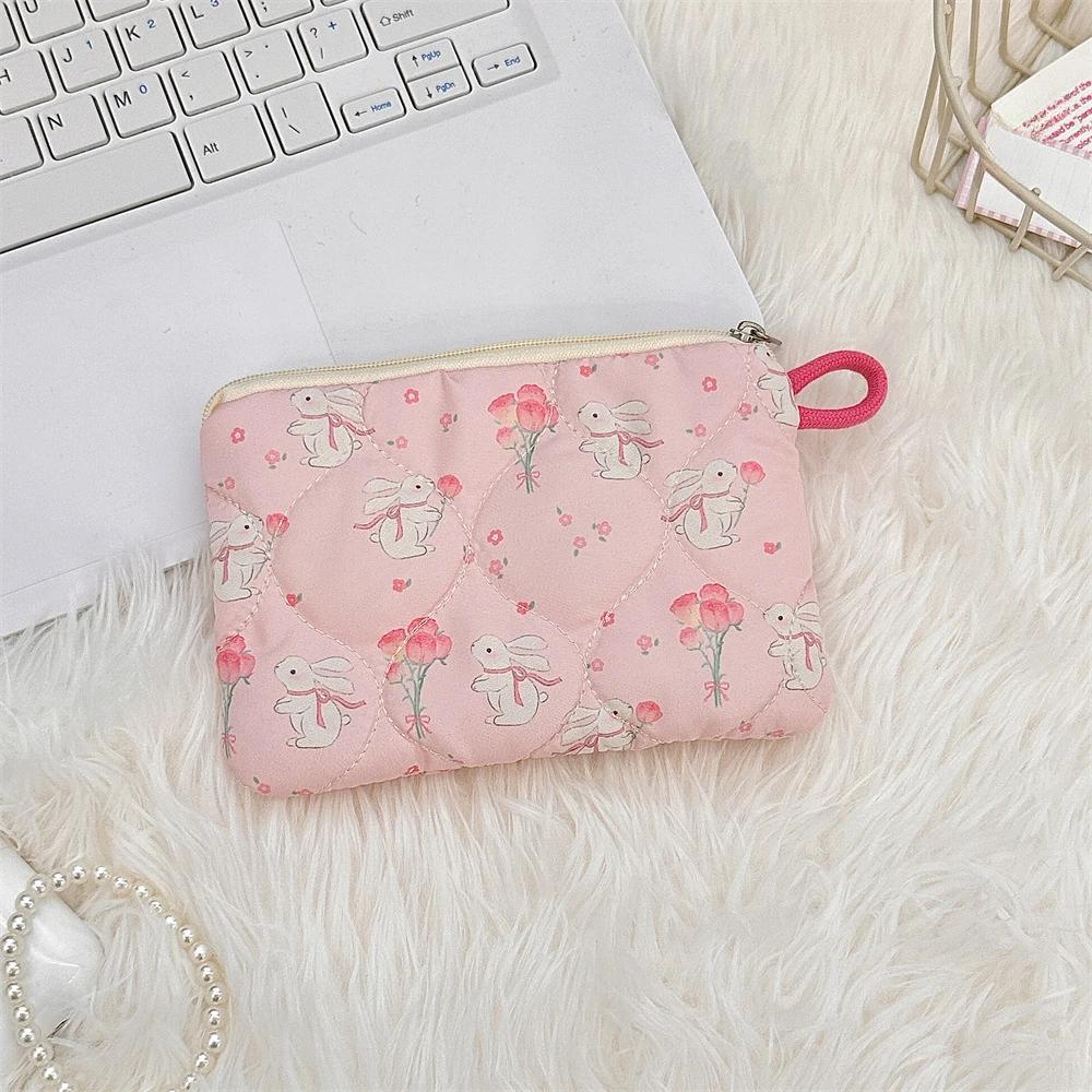 Cute Cartoon Small Coin Purses Women Mini Makeup Handbags Wallet Pouch Bag Earphone Card Storage Bag