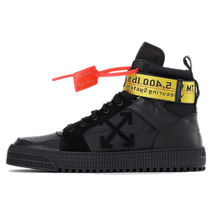

Off-White High Top Sneaker Black Men Sneakers Black-Black OMIA102F18B040161010 40