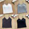 Lacy Strap Tank Top For Women With 3d Embroidery And Sheer Mesh Fabric Perfect For Spring Fashion