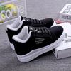 WTEMPO 2026 Winter New Velvet White Shoes Women's Korean Version Lace Up Casual Sports Cotton Shoes Leather Face Student Shoes Snow Boots