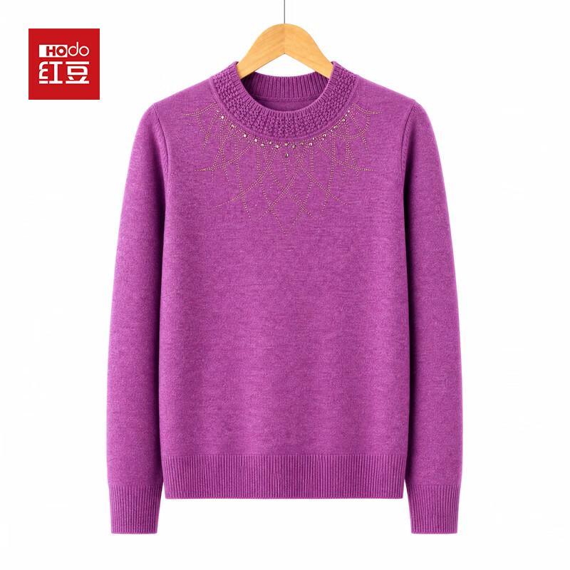Hodo Women's Mock Neck Knit Sweater for Mature Women