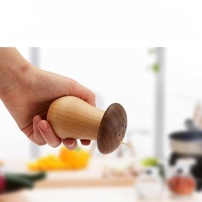 1 Pièce Créative Rétro Champignon Boîte à Cure-dents Ménage Meuble de Haute Valeur Table à Manger Exquis et Mignon Antique Chinois Ornement de Luxe Léger
