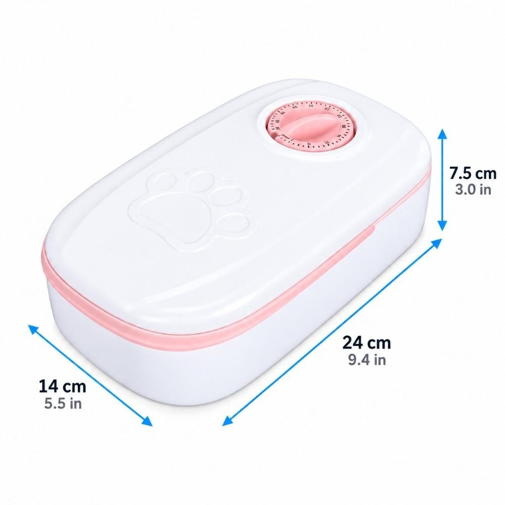 Multifunction Timed Cat Food Dispenser Intelligent Pet Feeder  for Cats and Dogs