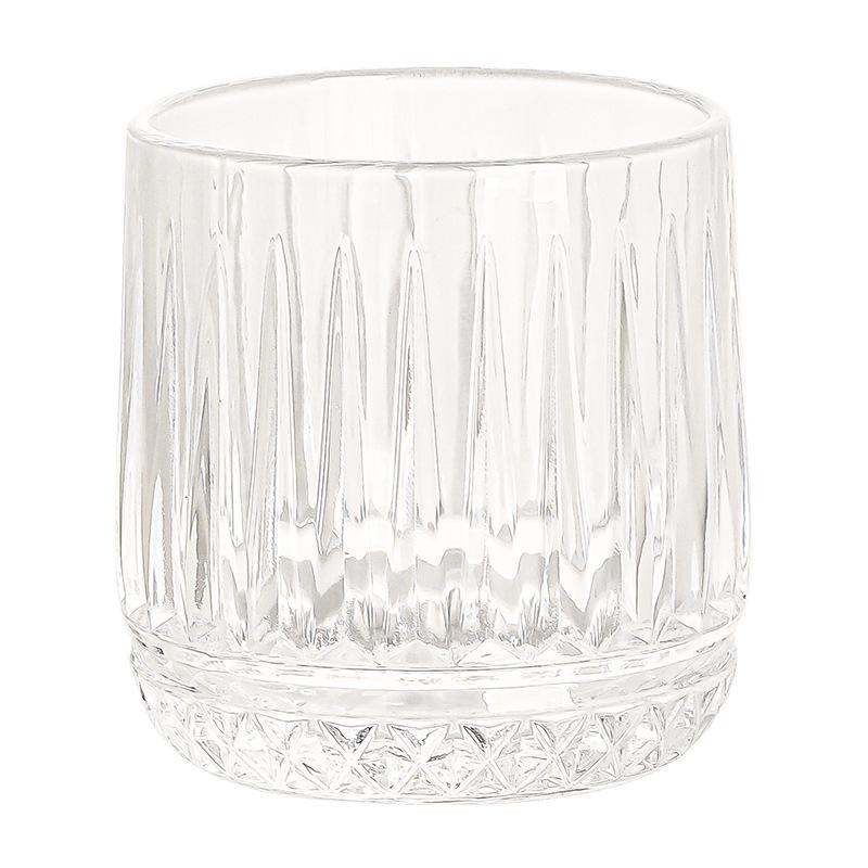 Retro Embossed High-End Whiskey and Beer Mug Glassware
