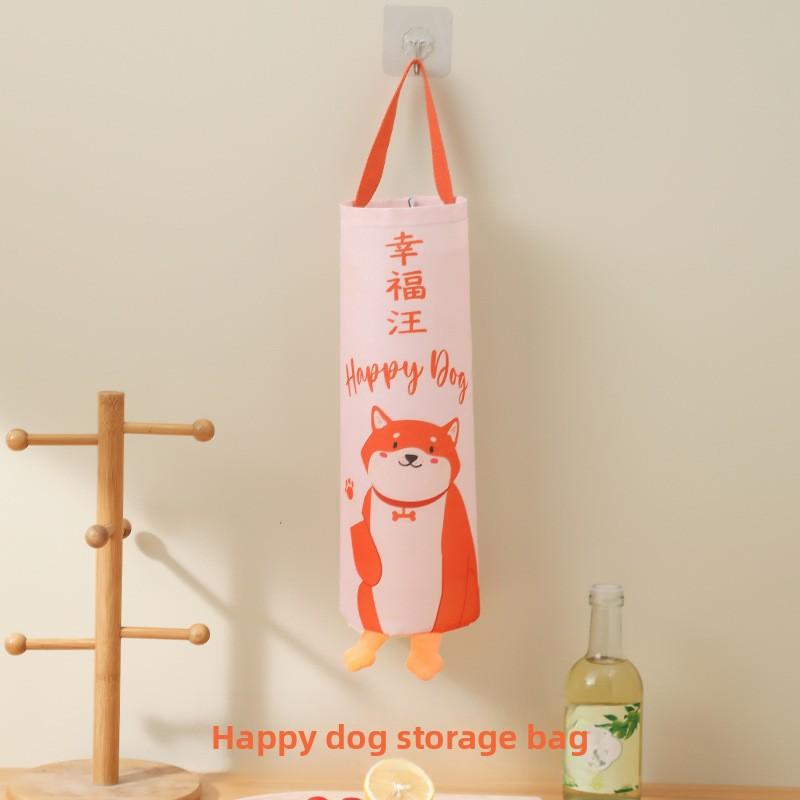 Wall-mounted Garbage Bag Storage Wonder, Kitchen Plastic Bag, Organizing Bag, Hanging Shopping Bag, Storage Bag, Storage Hanging Bag