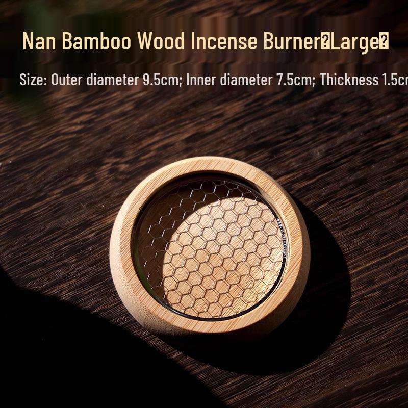 Newcomer 0.3 High-End Sandalwood and Bamboo Incense Burner with Auspicious Cloud Design