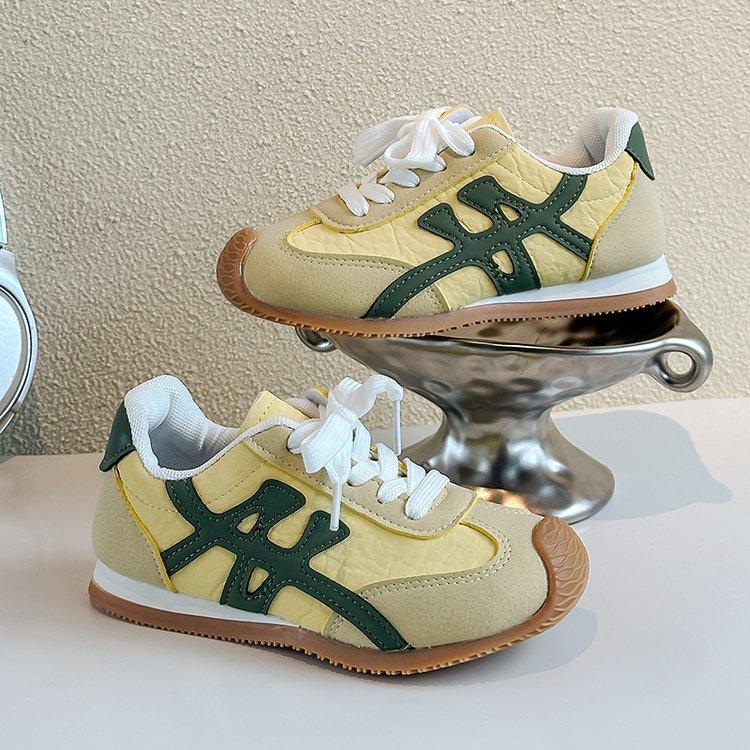 Children's Forrest Gump shoes 2025 new girls breathable casual shoes spring and autumn boys sports shoes medium and large children's versatile mesh