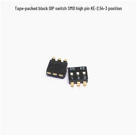 DIP Switch 2.54mm Pitch 1P-10P Through-Hole/SMT
