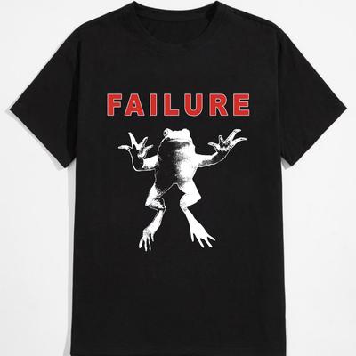 Failure Rock Band 90s Retro Style T-Shirt – Vintage Alternative Music Black Unis