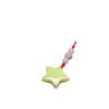 "Luminous Star Stone Pendant - Versatile Night Pearl Keychain for Couples"