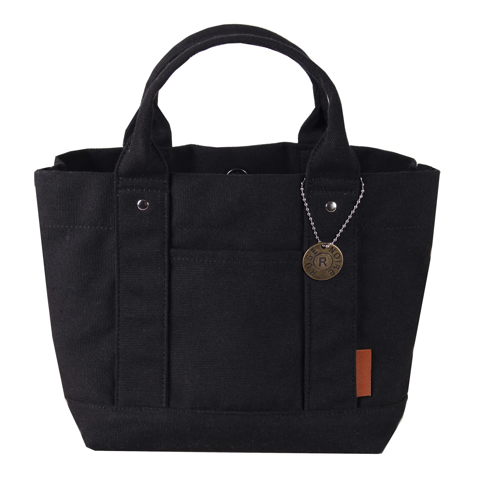 

Сумка-тоут для женщин и держатель для IC-карты 3 мини-тоут ланч несколько унисекс [DOTTI VEN] мужчины, маленький, дно, легкий, отделения, сумка, чёрный