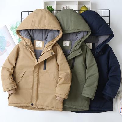 Padded And Thickened Boy's Cotton Clothes Children's Cotton Clothes Cotton Jacket Winter Children's Cotton Clothes
