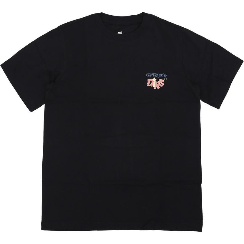 Nike T Shirts Women's Black Crew Neck Moderate Straight Fit FD2550-010