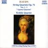 CD JOSEPH HAYDN - KODÁLY QUARTET - String Quartets Op. 71, Nos 1 - 3 " 8550394 Naxos 1990 Europe Classical Used