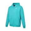 Sweatshirt SportswearClub Fleece Oversize Letter Zipper Open Collar Fleece Lined Hooded Long Sleeved Kids' FD2931-345