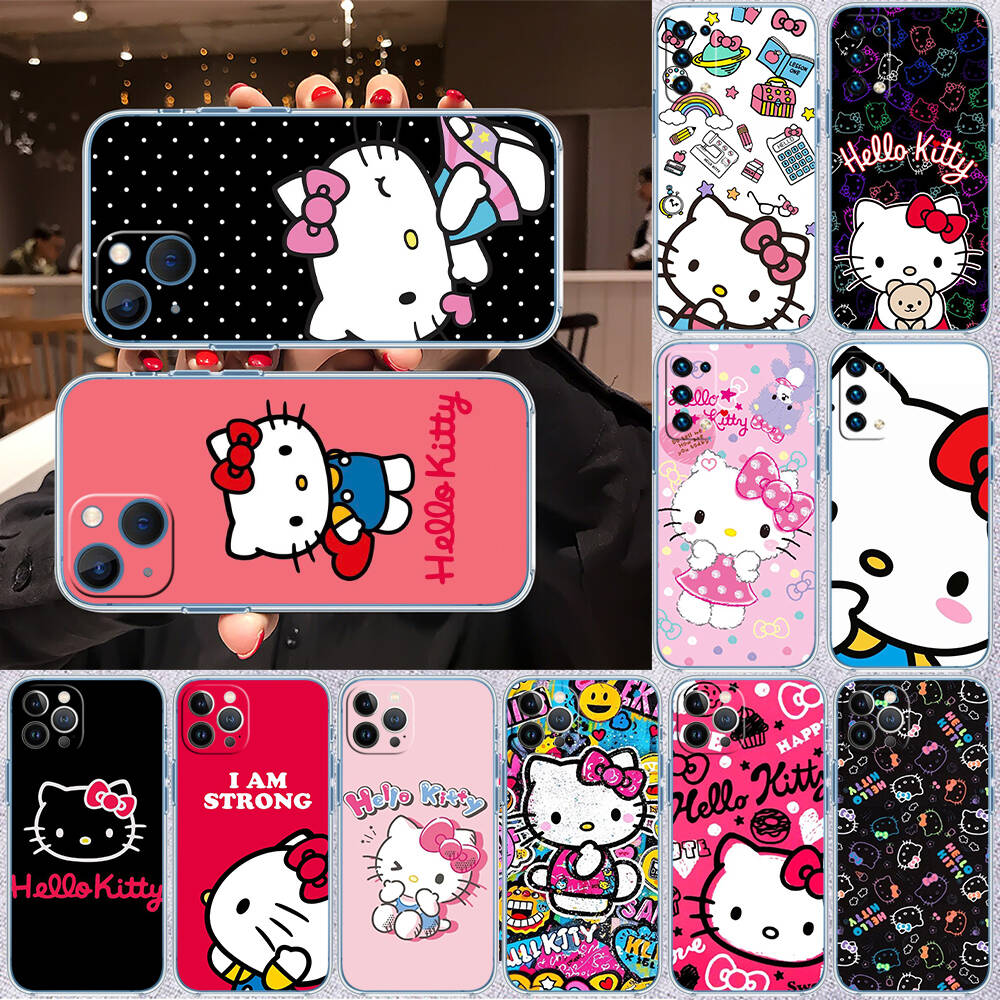 Cute Hello kitty Phone Case for Motorola G14 G15 G24 G30 G31 G32 G34 G41 G42 G51 G52 G50 G60S G60 G62 G72 G71 G73 G84 G85 G200 E32