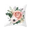 1Pcs New Rose Flower Print Cushion Pillow Cover Elegant Home Decorative Pillowcase Stylish Sofa Bed Throw Pillow Protector