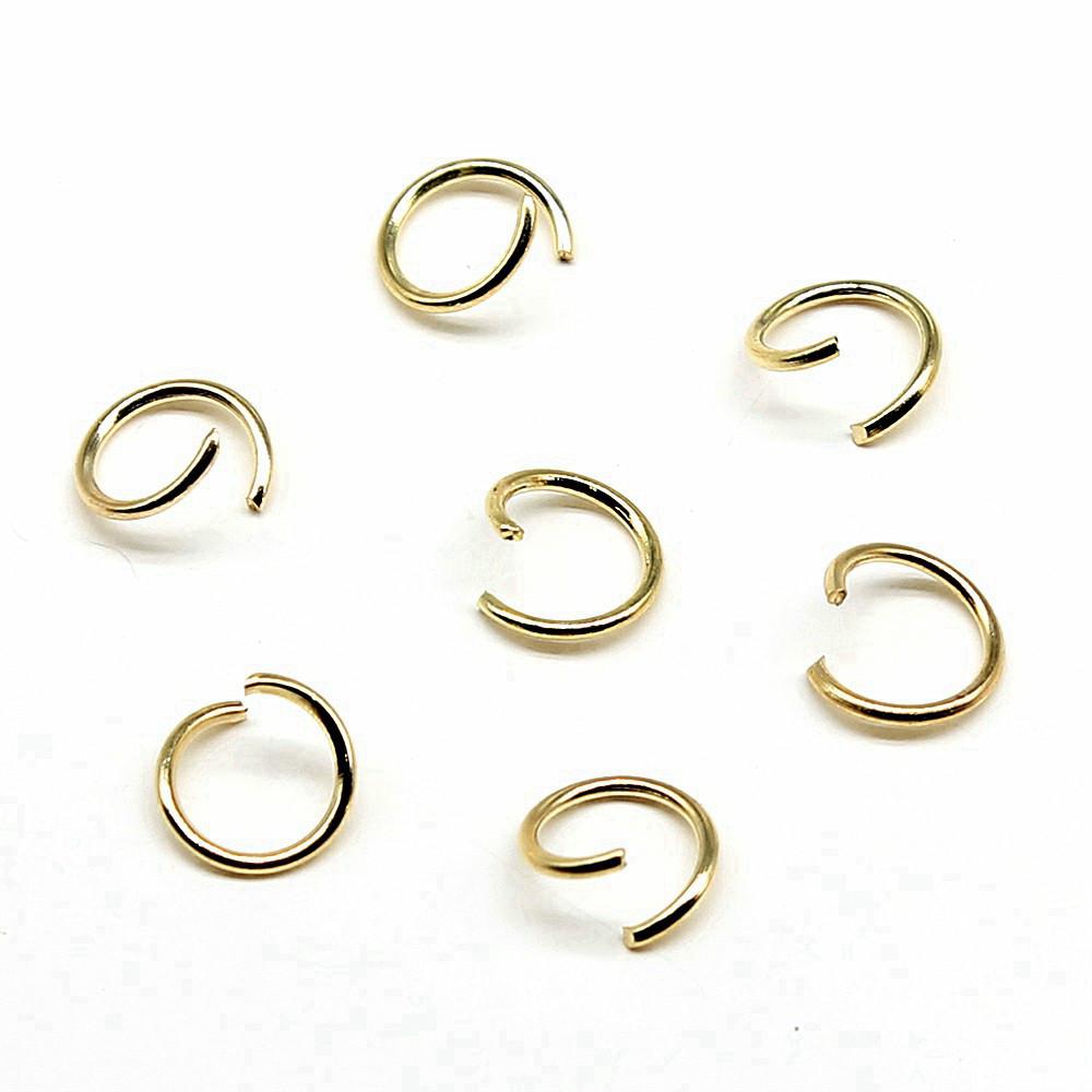 5 Colors 6 Sizes Jump Rings Open Connectors For Jewelry Making Components