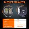 LELANPU Werklamp Strobo Car Accessories Truck Aux Verstraler Grille Combo Beam Flood Spot Pod Working Off-road LED Work Light