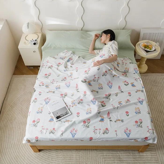 New Cotton Dirty Proof Sleeping Bag Hotel Travel Accommodation Dirty Proof Sleeping Bag